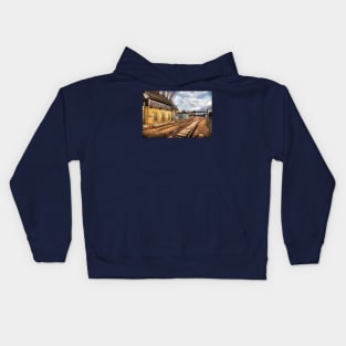 Lincoln City High Street Train Station Kids Hoodie